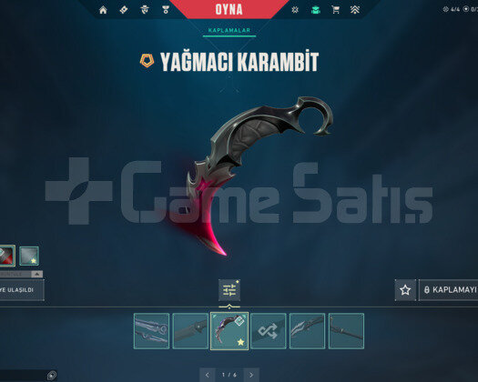 YAĞMACI KARAMBİT/KURONAMİ/CYRAX MAİLLİ HESAP