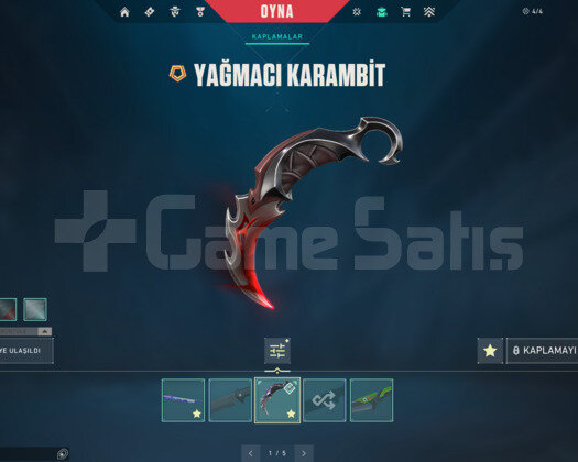 YAĞMACI KARAMBİT/KAOS BAŞLANGIÇ/İYON MAİL HESAP