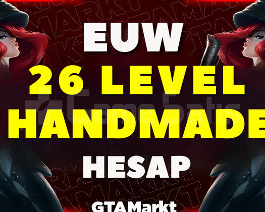 26 Seviye Handmade EUW Hesap