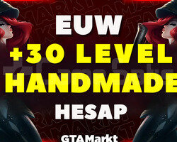 +30 Seviye Handmade EUW Hesap