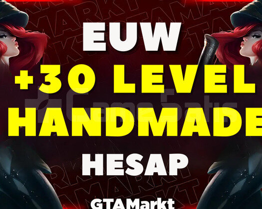 +30 Seviye Handmade EUW Hesap