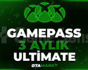 Xbox Gamepass Ultimate 3 AYLIK + Garanti