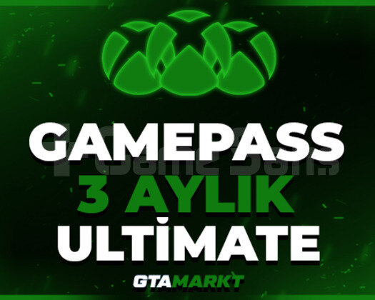 Xbox Gamepass Ultimate 3 AYLIK + Garanti