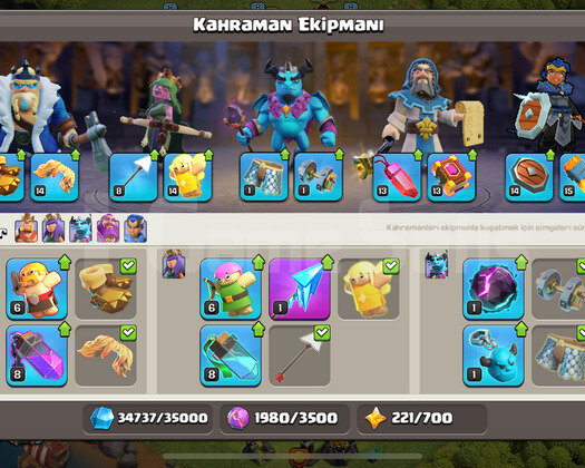 457 KS YILDIZI!! TH13 MAX!! 7 KOSTÜM++