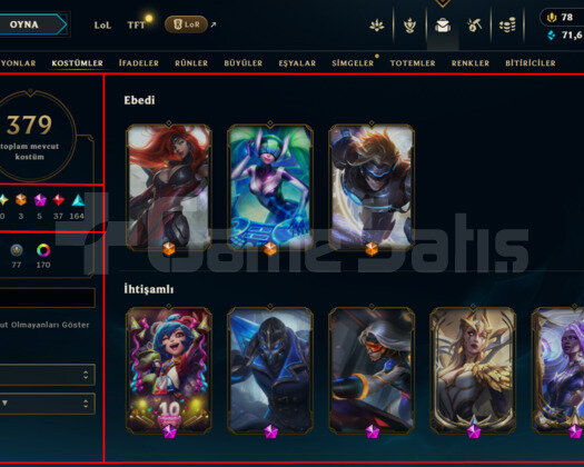 808 LEVEL / 379 SKIN / FULL HERO / +MAIL