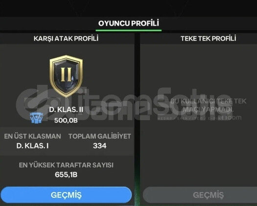 109 gen FC mobile tek bağ EA satılık hesap