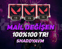 TR - 15 LEVEL - MAİL DEĞİŞEN HESAPLAR!