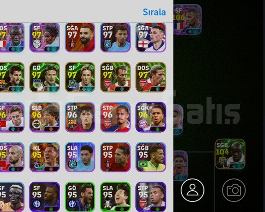 KG32372 BOMBACI 106 DROGBA 104 RONALDO