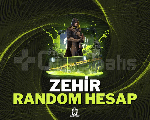 ZEHİR ÖZEL STOK PUBG MOBİLE RANDOM HESAP