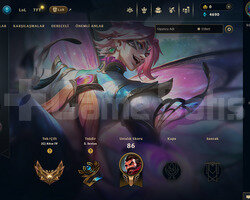 EUW Gold 4 | 3 Kostüm - 31 Hero | LoL Hesap