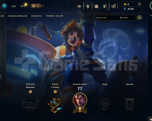 EUW Unranked | 3 Kostüm - 23 Hero | LoL Hesap