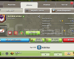 22 LEVEL TÜRKÇE İSİMLİ KLAN ANINDA TESLİM