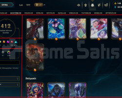 693 LEVEL / 412 SKIN / FULL HERO / +MAIL / +TEL