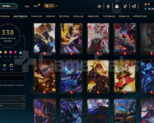 362 LEVEL / 338 SKIN / FULL HERO / +MAIL / +TEL