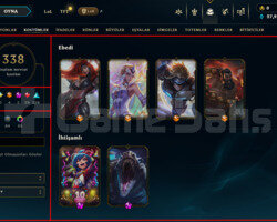 362 LEVEL / 338 SKIN / FULL HERO / +MAIL / +TEL