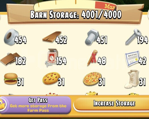 80 seviye 4000 ağıl 1000 ambar 50+hayvan
