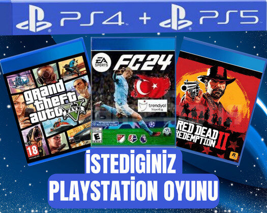 İSTEDİĞİNİZ 3 ADET PLAYSTATİON OYUNU