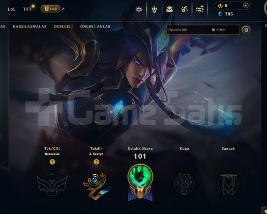 TR Unranked | 4 Kostüm - 12K Mö | LoL Hesap