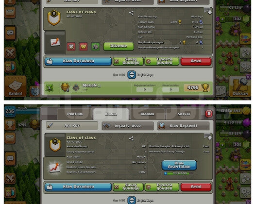 Clans of Clans mükemmel klan çok ucuza