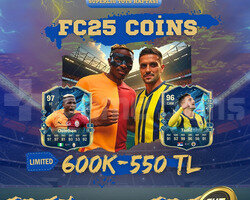 FC25 Coins - 600K/550 TL  İNDİRİMLİ-SINIRLI STOK