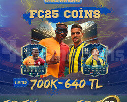 FC25 Coins - 700K/640 TL  İNDİRİMLİ-SINIRLI STOK