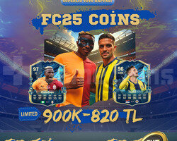 FC25 Coins - 900K/820 TL  İNDİRİMLİ - SINIRLI STOK