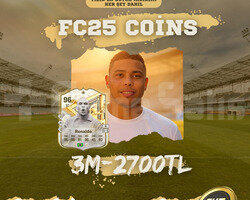 FC25 Coins - 3MİL./2700 TL İNDİRİMLİ-SINIRLI STOK