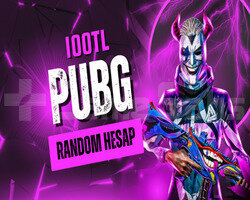 BOS YOK | 100TL ÖZEL STOK PUBG RANDOM VİP++