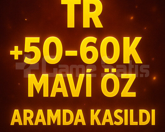 TR 50-60K MAVİ ÖZ KOSTÜM SEÇİMLİ HESAP
