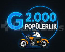 2.000 POPÜLERLİK HIZLI TESLİMAT