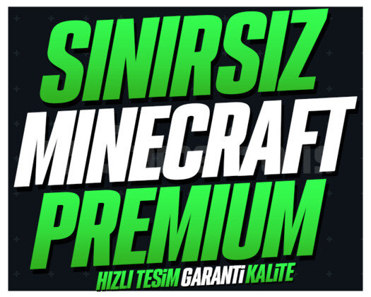 Minecraft Sınırsız Premium | Hızlı + Garanti