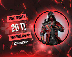 20 TL ÖZEL STOK PUBG MOBİLE RANDOM HESAP