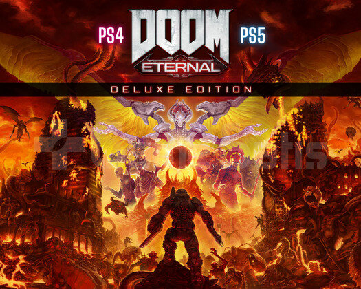 Doom Eternal Deluxe Edition -PS4/PS5 +GARANTİ