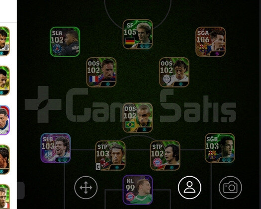 KG3180106 MESSİ 105 RUMMENİGE 103 FERDİ