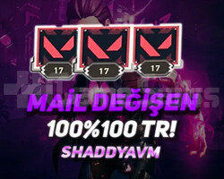 TR - MAİL DEĞİŞEN - 17 LEVEL - HESAPLAR!