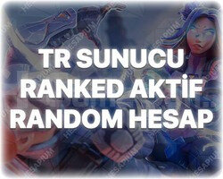 VALORANT TR SUNUCU RANKED AKTİF RANDOM HESAP