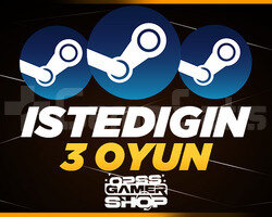 İstediğiniz 3 Oyun + Garanti