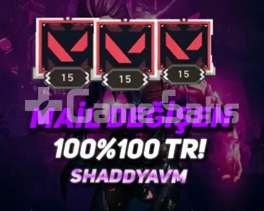 TR - MAİL DEĞİŞEN - 15 LEVEL - HESAPLAR!