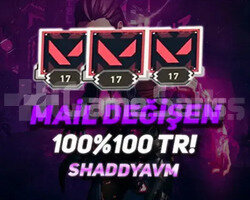 TR - MAİL DEĞİŞEN - 17 LEVEL - HESAPLAR!