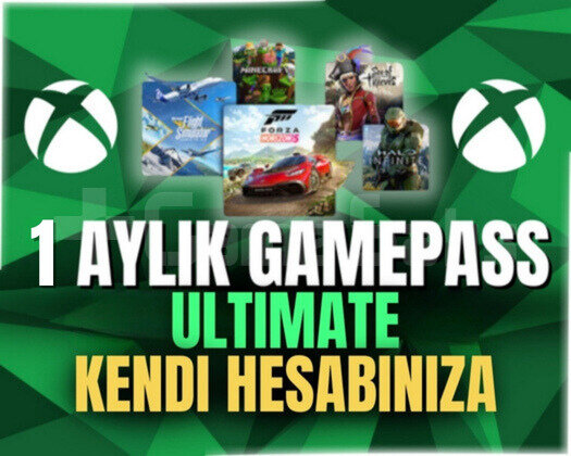 KENDİ HESABINIZA | 1 Aylık Xbox Gamepass Ultimate