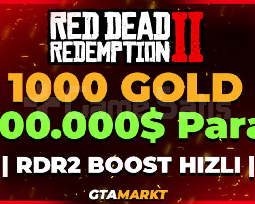 1000 Gold + 100.000 RDR2 Online Boost