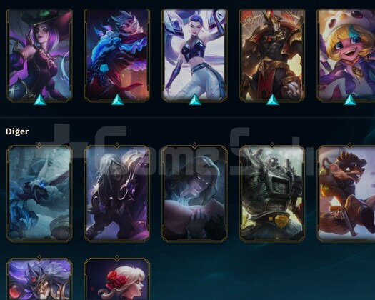 TR X 47 LVL X 12 SKIN X 44 HERO X 14K ÖZ X 1400 ÖZ
