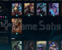 TR X 37 LVL X 11 SKIN X 31 HERO X 5K ÖZ X 1400 ÖZ
