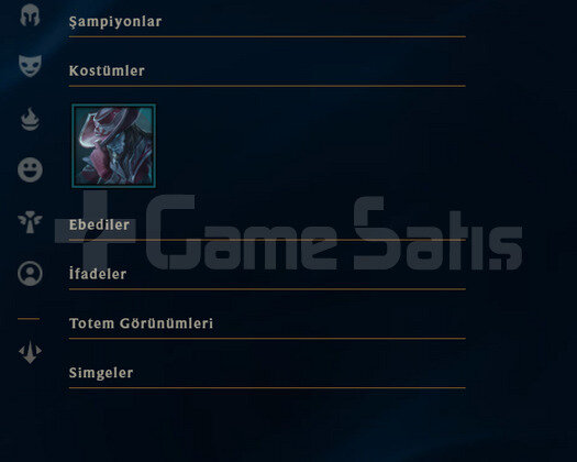 EUW Unranked | 1 Kostüm - 13K Mö | LoL Hesap