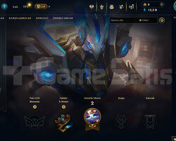 EUW Unranked | 1 Kostüm - 13K Mö | LoL Hesap