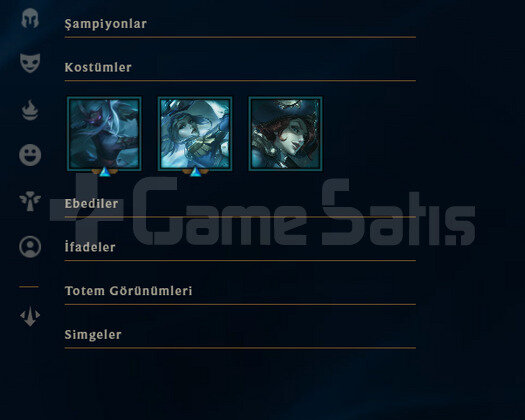 EUW Unranked | 1 Kostüm - 19K Mö | LoL Hesap