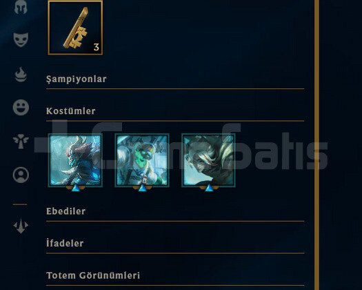 EUW Unranked | 1 Kostüm - 18K Mö | LoL Hesap
