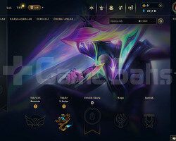 EUW Unranked |1 Kostüm - 20 Hero | LoL Hesap