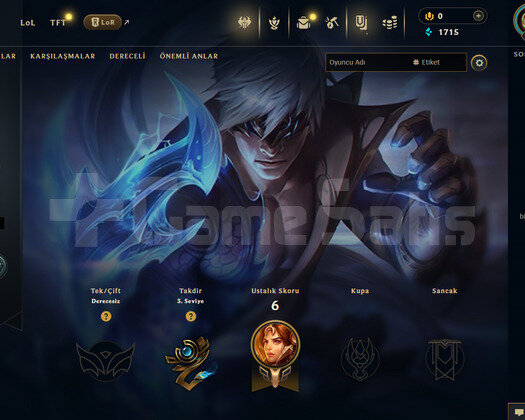 EUW Unranked | 2 Kostüm - 23 Hero | LoL Hesap
