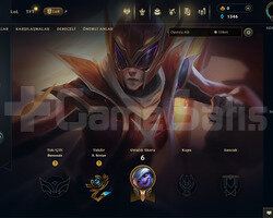 EUW Unranked | 1 Kostüm - 34 Hero | LoL Hesap